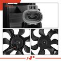 Single Engine Cooling Fan Assembly with Brushed Motor for 2011 Chevrolet Aveo5