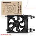 Single Engine Cooling Fan Assembly with Brushed Motor for 2011 Chevrolet Aveo5