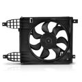 Single Engine Cooling Fan Assembly with Brushed Motor for 2011 Chevrolet Aveo5