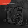 Single Engine Cooling Fan Assembly with Brushed Motor for 2011 Chevrolet Aveo5