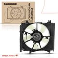 Single Engine Radiator Cooling Fan Assembly with 4-Blade for 2015 Mitsubishi Mirage