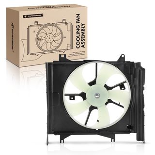 Single Engine Radiator Cooling Fan Assembly with 4-Blade for Mitsubishi Mirage 14-15