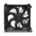 Right Engine Radiator Cooling Fan Assembly with Shroud for 2013 Tesla S