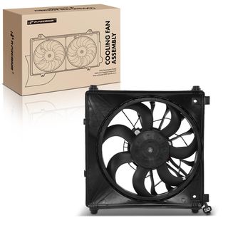 Right Engine Radiator Cooling Fan Assembly with Shroud for Tesla S 2012-2021