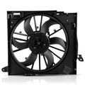 Single Radiator Cooling Fan with Shroud Assembly for Jaguar XJ 10-19 XF 13-15