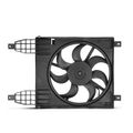 Radiator Cooling Fan Assembly with Shroud for 2009-2011 Chevrolet Aveo