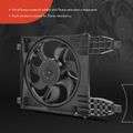 Radiator Cooling Fan Assembly with Shroud for 2009-2011 Chevrolet Aveo