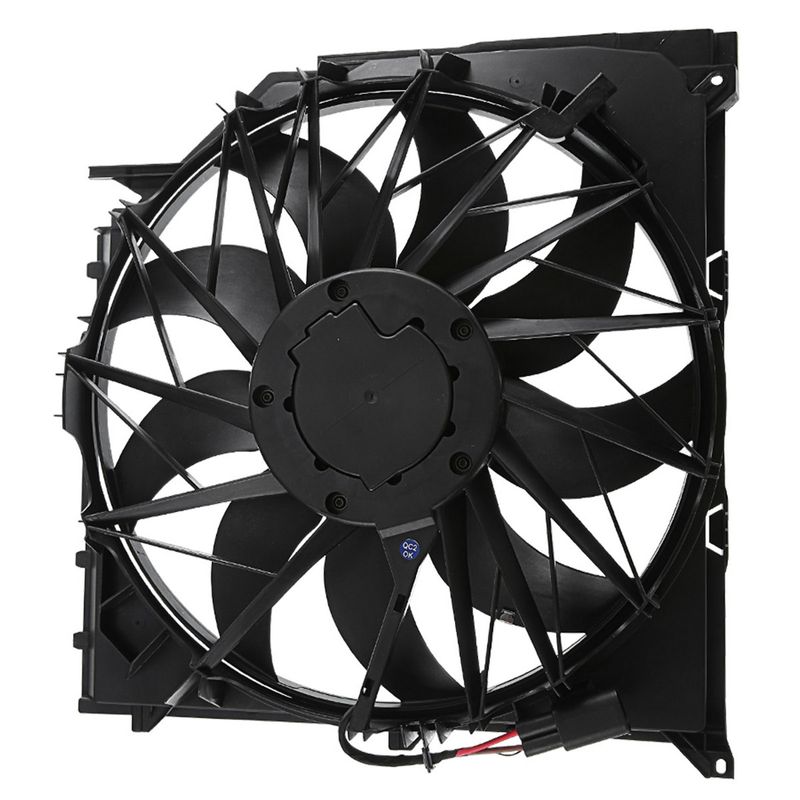 Radiator Cooling Fan Assembly with brushless motor for 2009 BMW X3