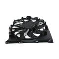 Radiator Cooling Fan Assembly with brushless motor for 2009 BMW X3