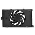 Single Radiator Cooling Fan Assembly with Shroud for 2017 BMW i3