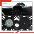 Single Radiator Fan Assembly for 1993 Dodge Caravan