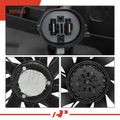 Single Radiator Cooling Fan Assembly for 2019 Cadillac XT4