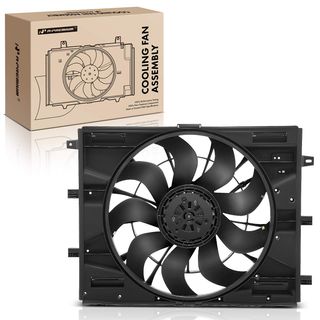 Single Radiator Cooling Fan Assembly for Cadillac XT4 with Standard Duty Cooling