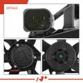 Radiator Cooling Fan Assembly 400W for 2007 BMW X3