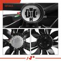 Single Engine Radiator Cooling Fan Assembly with Brushless Motor for 2023 Ram 1500 Classic