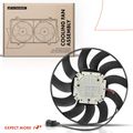 Right Engine Radiator Cooling Fan Assembly with Brushless Motor for 2014 Audi A8 Quattro