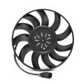 Right Engine Radiator Cooling Fan Assembly with Brushless Motor for 2014 Audi A8 Quattro