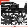 Dual Radiator Fan with Shroud Assembly for 2020 Mitsubishi Eclipse Cross