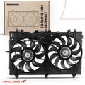 Dual Radiator Fan with Shroud Assembly for 2020 Mitsubishi Eclipse Cross