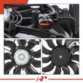 Engine Radiator Cooling Fan Assembly with Shroud for 2014-2020 Mitsubishi Outlander