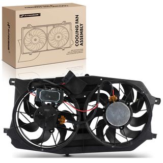 Dual Radiator Cooling Fan Assembly for Ford Five Hundred Freestyle Mercury 05-07