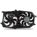 Dual Radiator Cooling Fan Assembly for 2005 Ford Five Hundred