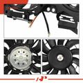 Engine Radiator Cooling Fan Assembly with Shroud for Audi A4 02-09 1.8L 2.0L