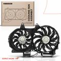 Engine Radiator Cooling Fan Assembly with Shroud for Audi A4 02-09 1.8L 2.0L