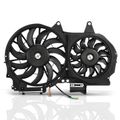 Engine Radiator Cooling Fan Assembly with Shroud for Audi A4 02-09 1.8L 2.0L