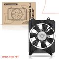 Right AC Condenser Cooling Fan Assembly with Shroud for 2020 Honda HR-V