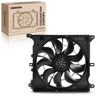 Single Radiator Fan Assembly with Brushless Motor for Jeep WK2 Grand Cherokee 21-24