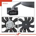 Engine Radiator Cooling Fan Assembly for 2003 Volkswagen Jetta