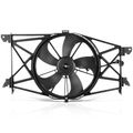 Single Radiator Cooling Fan Assembly with Shroud for 2020 Ram 3500