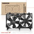 Radiator and Condenser Cooling Fan Assembly with Shroud for 2008 Mazda CX-7