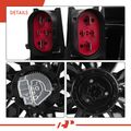 Dual Radiator Cooling Fan Assembly with Brushless Motor for Audi Q5 SQ5 18-23