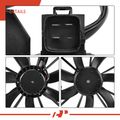 Single Radiator Cooling Fan with Shroud Assembly for 2022 Dodge Durango