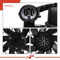 Single Radiator Fan Assembly with Brushless Motor for Chevrolet Equinox GMC Terrain 18-20