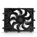 Single Radiator Fan Assembly with Brushless Motor for Chevrolet Equinox GMC Terrain 18-20