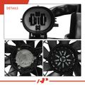 Single Radiator Fan Assembly with Brushless Motor for 2018 Chevrolet Equinox