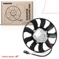 Radiator Cooling Fan Assembly with Shroud for 2022 Audi A8 Quattro