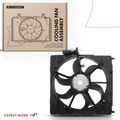 Radiator Cooling Fan Assembly with brushless motor for 2010 BMW X5