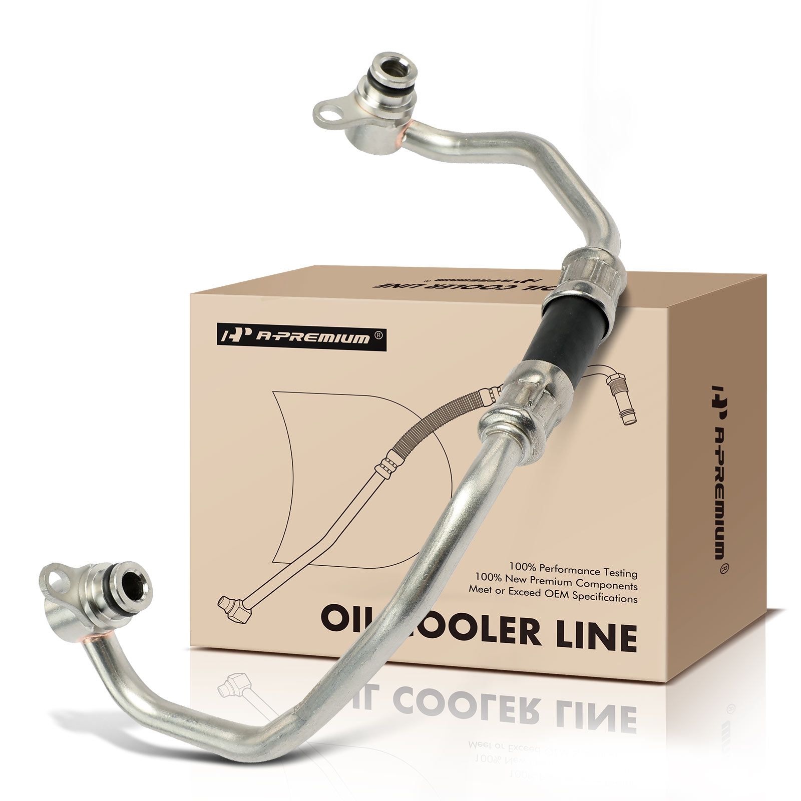 Turbocharger Coolant Line for 2012 BMW 740i