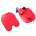 Universal Equipment Lock Steel Ball Ring Hitch Lock Secure Trailer plate steel