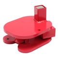 Universal Equipment Lock Steel Ball Ring Hitch Lock Secure Trailer plate steel