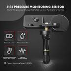 4 Pcs Tire Pressure Monitoring Sensor TPMS 315 MHz for Dodge Durango Nitro Chrysler