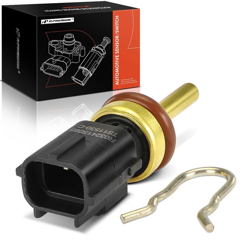 Engine Coolant Temperature Sensor for 2012 Volvo C30 2.5L l5