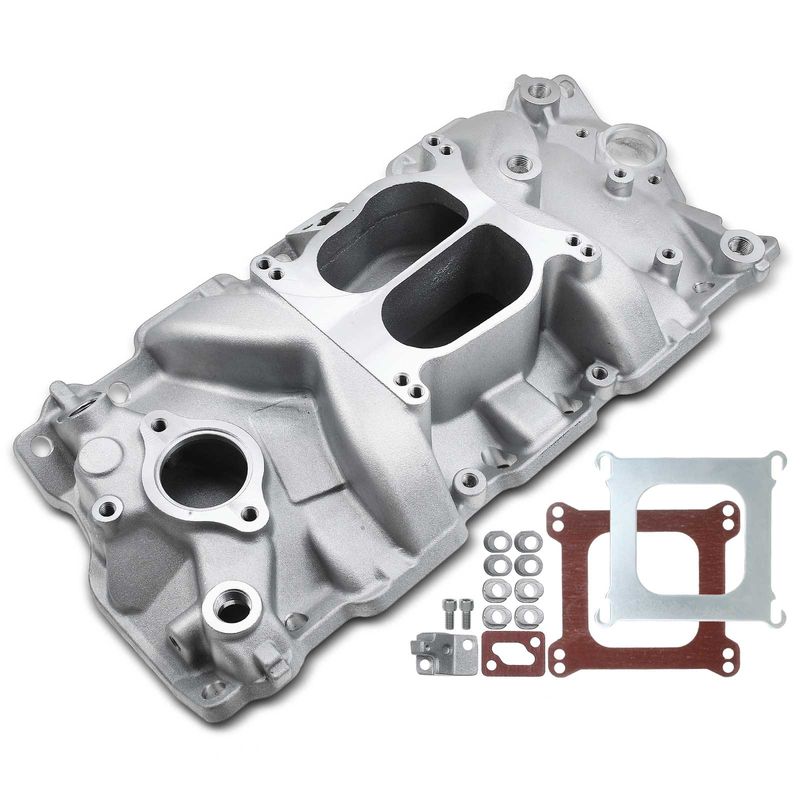 Small Block Dual Plane Intake Manifold for Chevy 262 267 283 302 305 ...