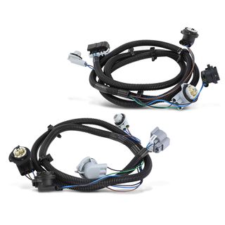 2 Pcs Rear Tail Light Wiring Harness for Chevy Silverado 1500 2500 3500 2003-2007