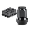 16 Pcs Front & Rear Black M10x1.25 Wheel Lug Nut for 2007 Suzuki King Quad 700