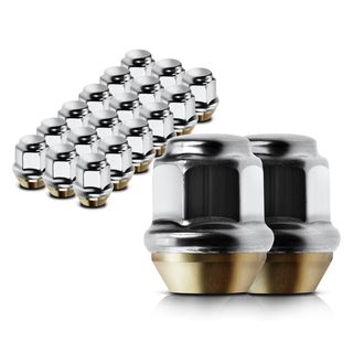 20 Pcs Front & Rear M12-1.5 Wheel Lug Nut for Chrysler Dodge Ford Honda Acura BMW